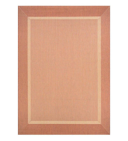 Plow & Hearth Synthetic Rugs Indoor Living Veranda Framework Indoor/Outdoor Polypropylene Rug