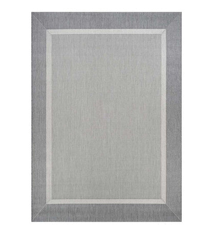 Plow & Hearth Synthetic Rugs Indoor Living Veranda Framework Indoor/Outdoor Polypropylene Rug