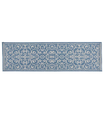 Plow & Hearth Synthetic Rugs Indoor Living Veranda Scroll Indoor/Outdoor Rug