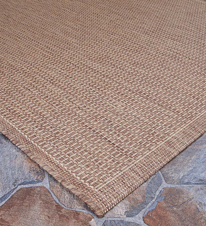 Plow & Hearth Synthetic Rugs Indoor Living Veranda Textured Indoor/Outdoor Polypropylene Rug