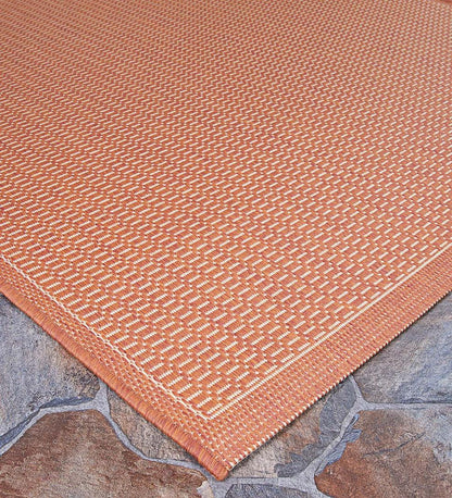 Plow & Hearth Synthetic Rugs Indoor Living Veranda Textured Indoor/Outdoor Polypropylene Rug