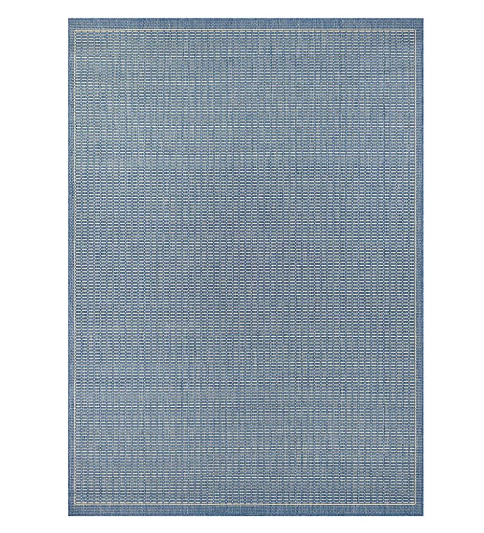 Plow & Hearth Synthetic Rugs Indoor Living Veranda Textured Indoor/Outdoor Polypropylene Rug
