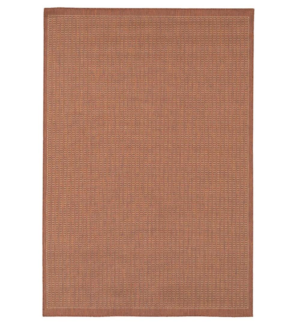Plow & Hearth Synthetic Rugs Indoor Living Veranda Textured Indoor/Outdoor Polypropylene Rug