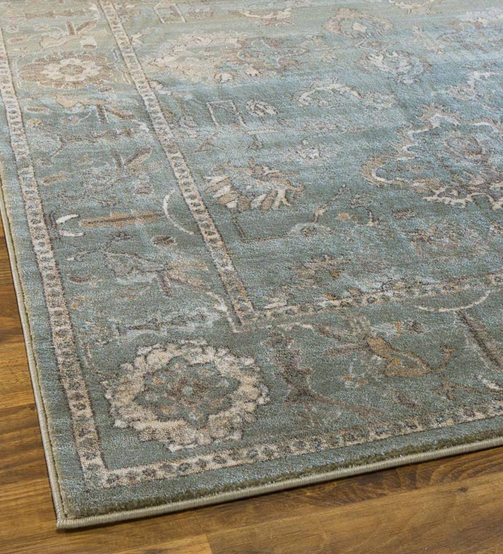 Plow & Hearth Synthetic Rugs Indoor Living Woodberry Polypropylene Rug