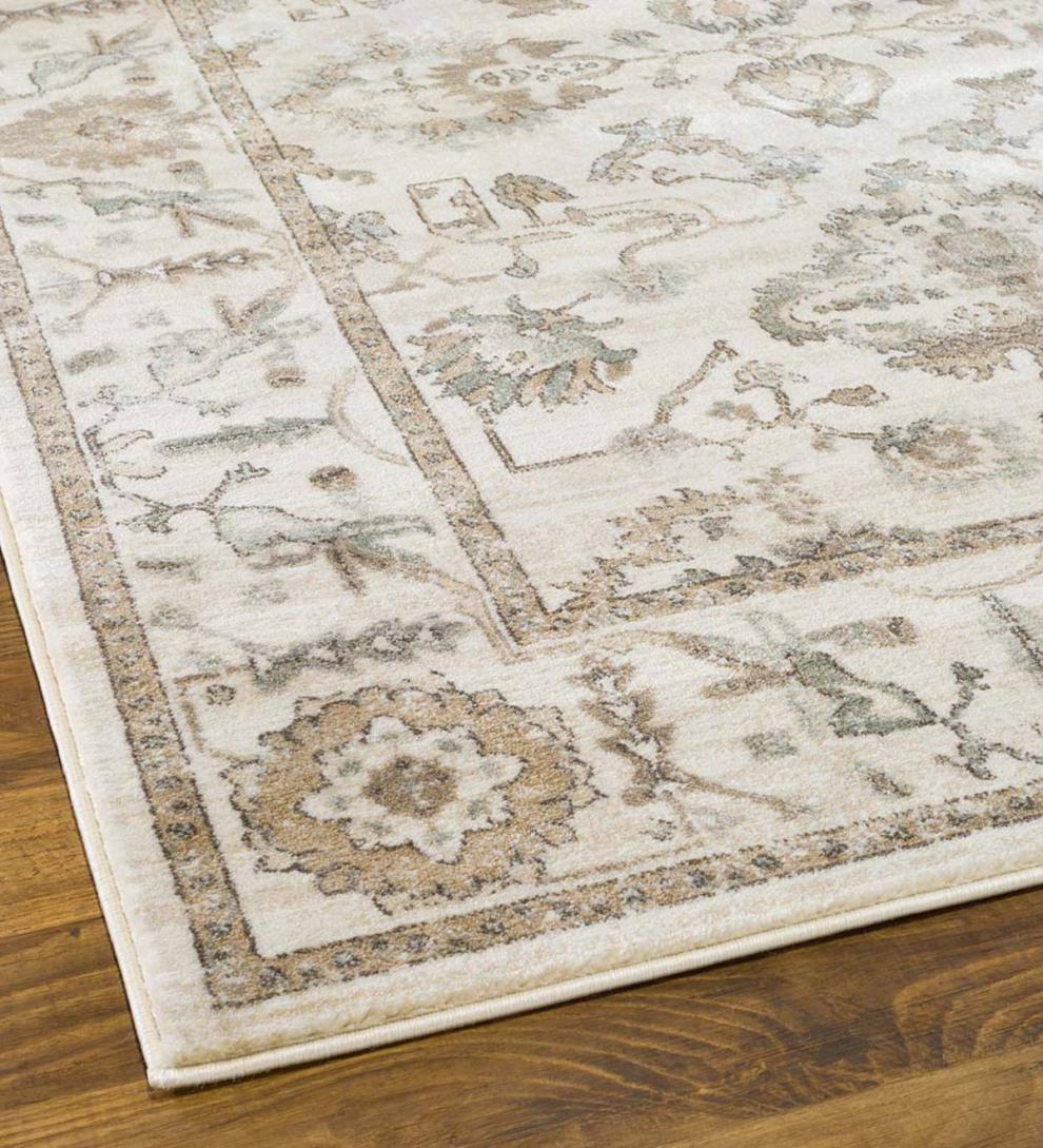 Plow & Hearth Synthetic Rugs Indoor Living Woodberry Polypropylene Rug