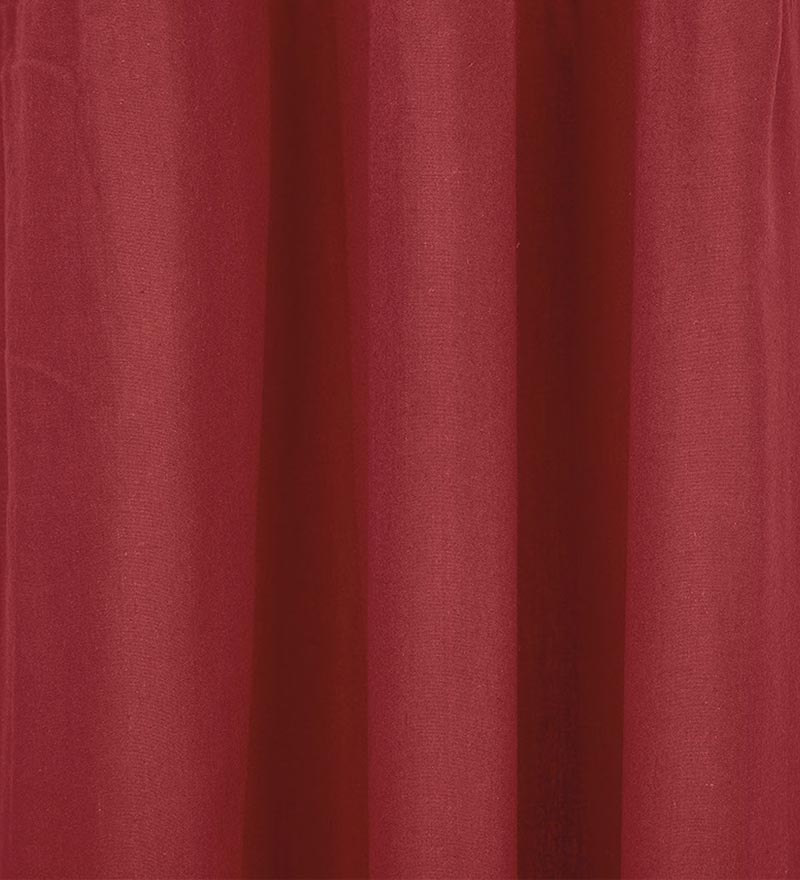 Plow & Hearth Valances Indoor Living Energy-Efficient Homespun Double-Lined Rod-Pocket Curtains