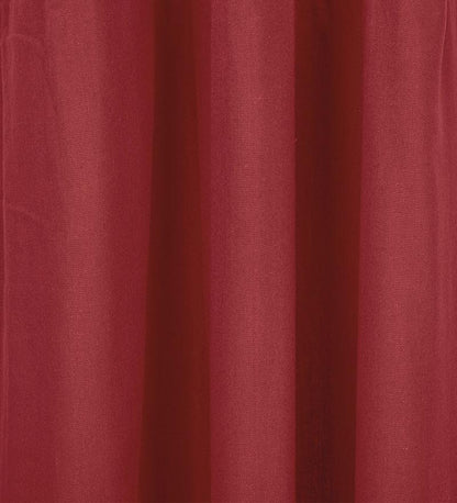 Plow & Hearth Valances Indoor Living Energy-Efficient Homespun Double-Lined Rod-Pocket Curtains