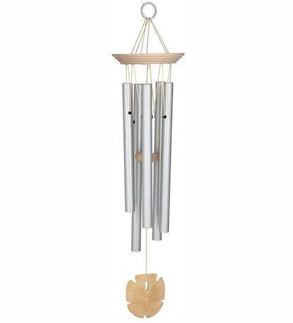 Plow & Hearth Wind Chimes & Mobiles Outdoor Living Sand Dollar Aluminum Wind Chime