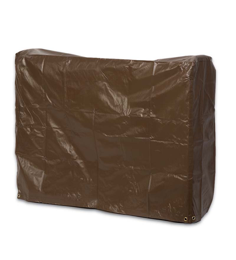 Plow & Hearth Wood Storage & Wood Racks Fireplace & Hearth Heavy-Duty Steel Log Racks And Vinyl Covers