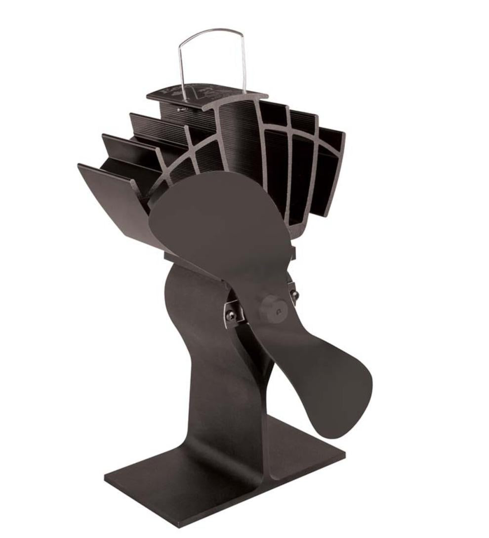 Plow & Hearth Wood Stove Accessories Fireplace & Hearth Caframo Heat-Circulating Stove Powered Ecofans