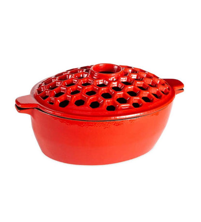 Plow & Hearth Wood Stove Accessories Fireplace & Hearth Cast Iron Lattice Steamers And Trivets