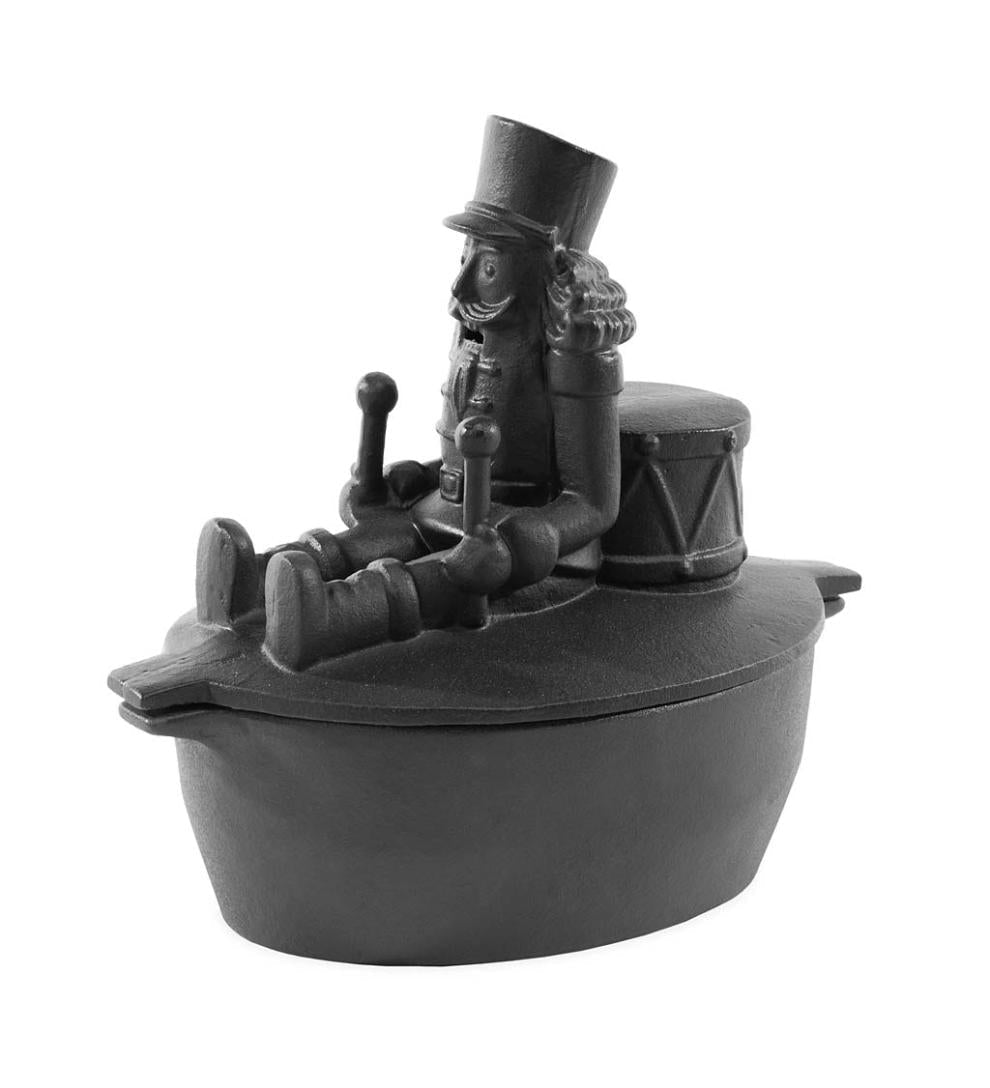 Plow & Hearth Wood Stove Accessories Fireplace & Hearth Cast Iron Nutcracker Wood Stove Steamer