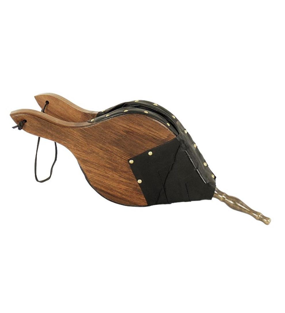 Plow & Hearth Wood Stove Accessories Fireplace & Hearth Wood And Leather Country Bellow