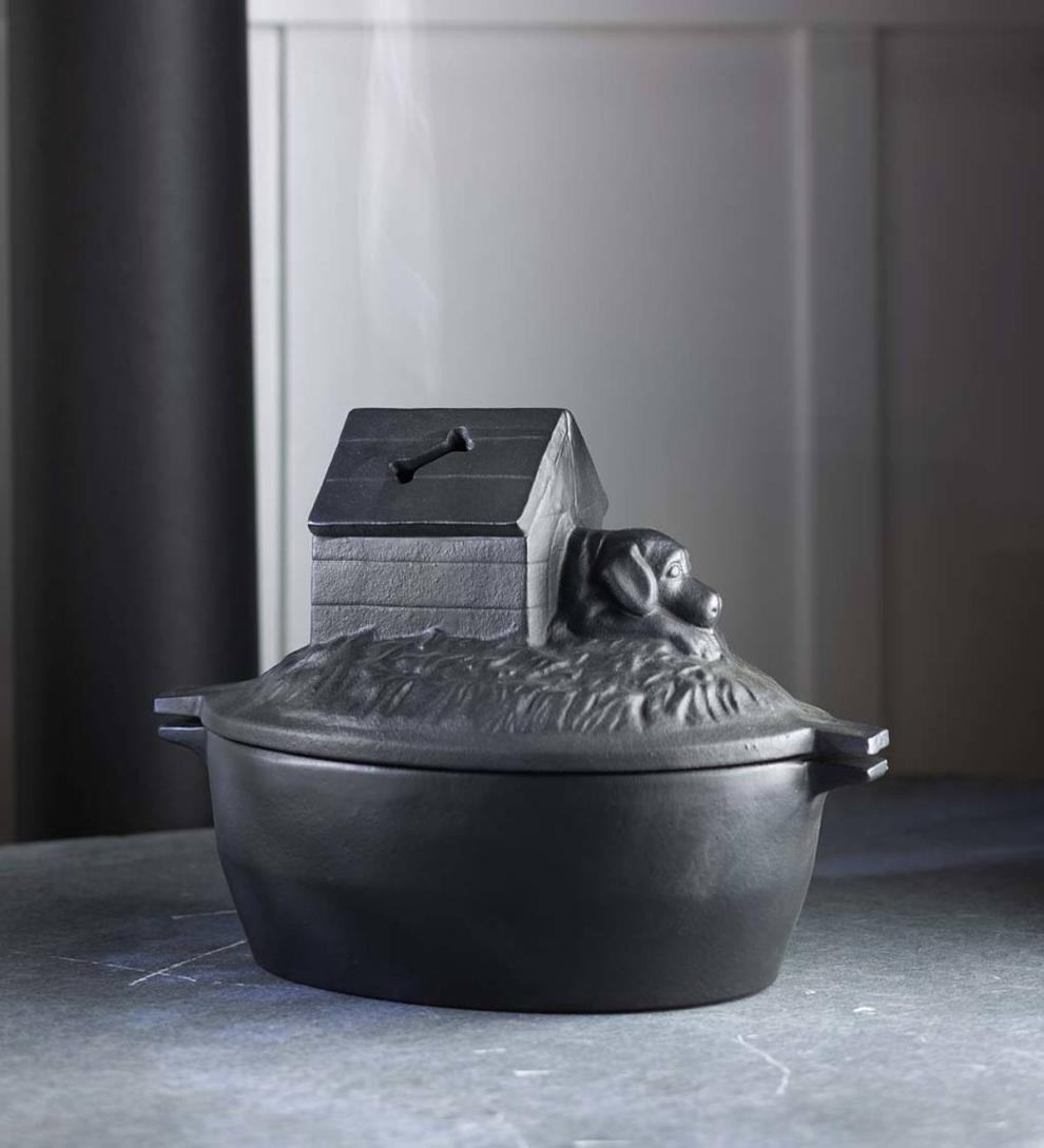 Plow & Hearth Woodstove Steamers Fireplace & Hearth Cast Iron Dog House Wood Stove Steamer