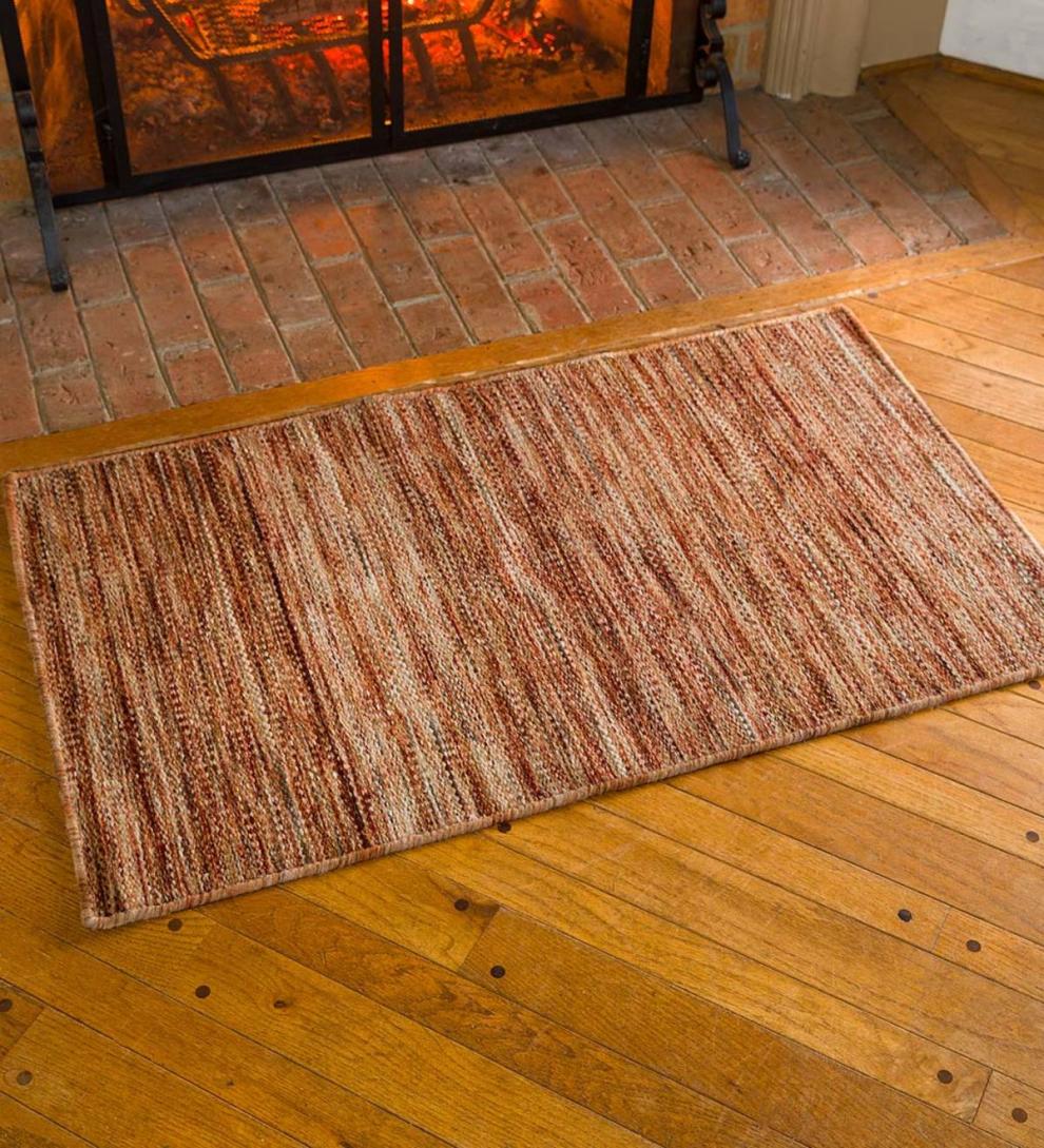 Plow & Hearth Wool Rugs Indoor Living Hand-Tufted Wool Fairfax Rug