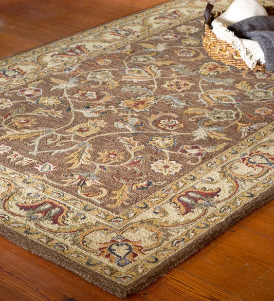 Plow & Hearth Wool Rugs Indoor Living Mclean Wool Rug