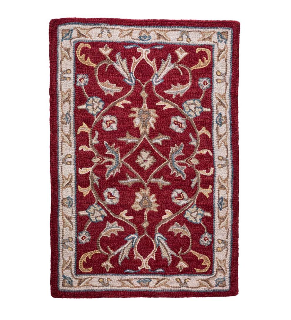 Plow & Hearth Wool Rugs Indoor Living Mclean Wool Rug