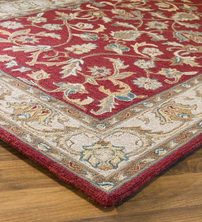 Plow & Hearth Wool Rugs Indoor Living Mclean Wool Rug