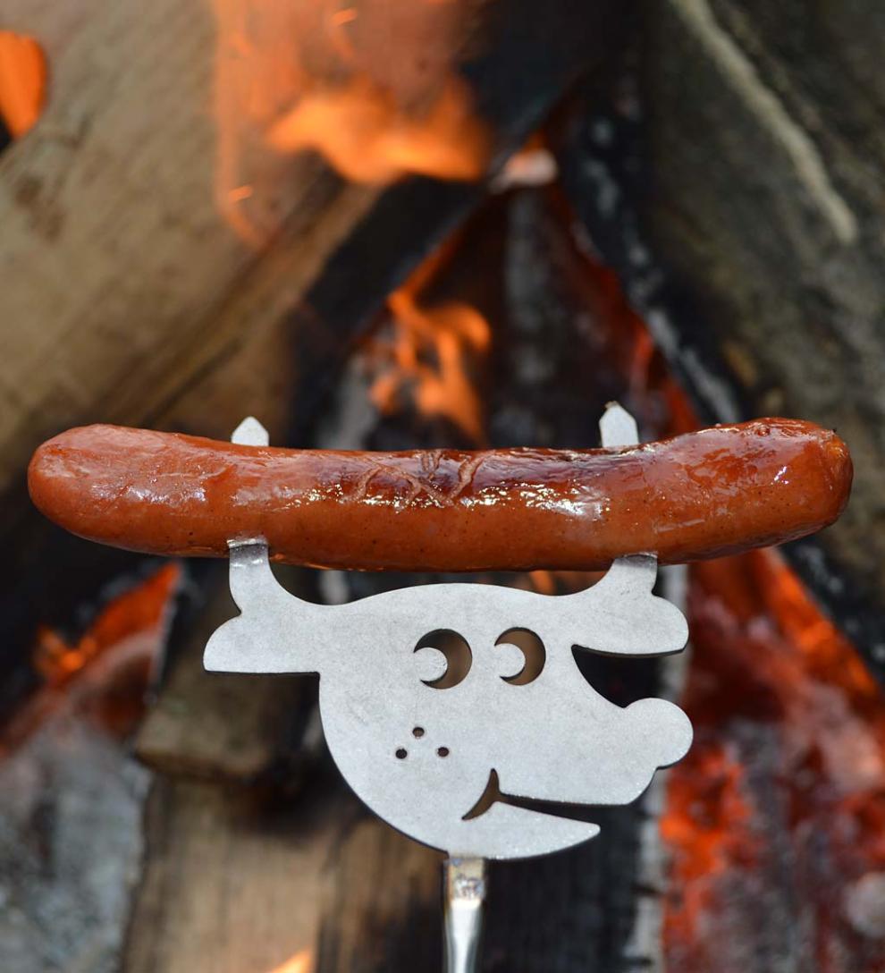 Plow & Hearth Fire Pits Fireplace & Hearth Campfire Fun Pak With Roasting Sticks And S'More Builder