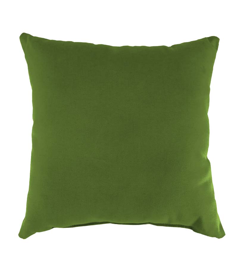 Plow & Hearth Outdoor Furniture Cushions Outdoor Living Sunbrella Throw Pillow, 15" Sq. X 7" - Bandana