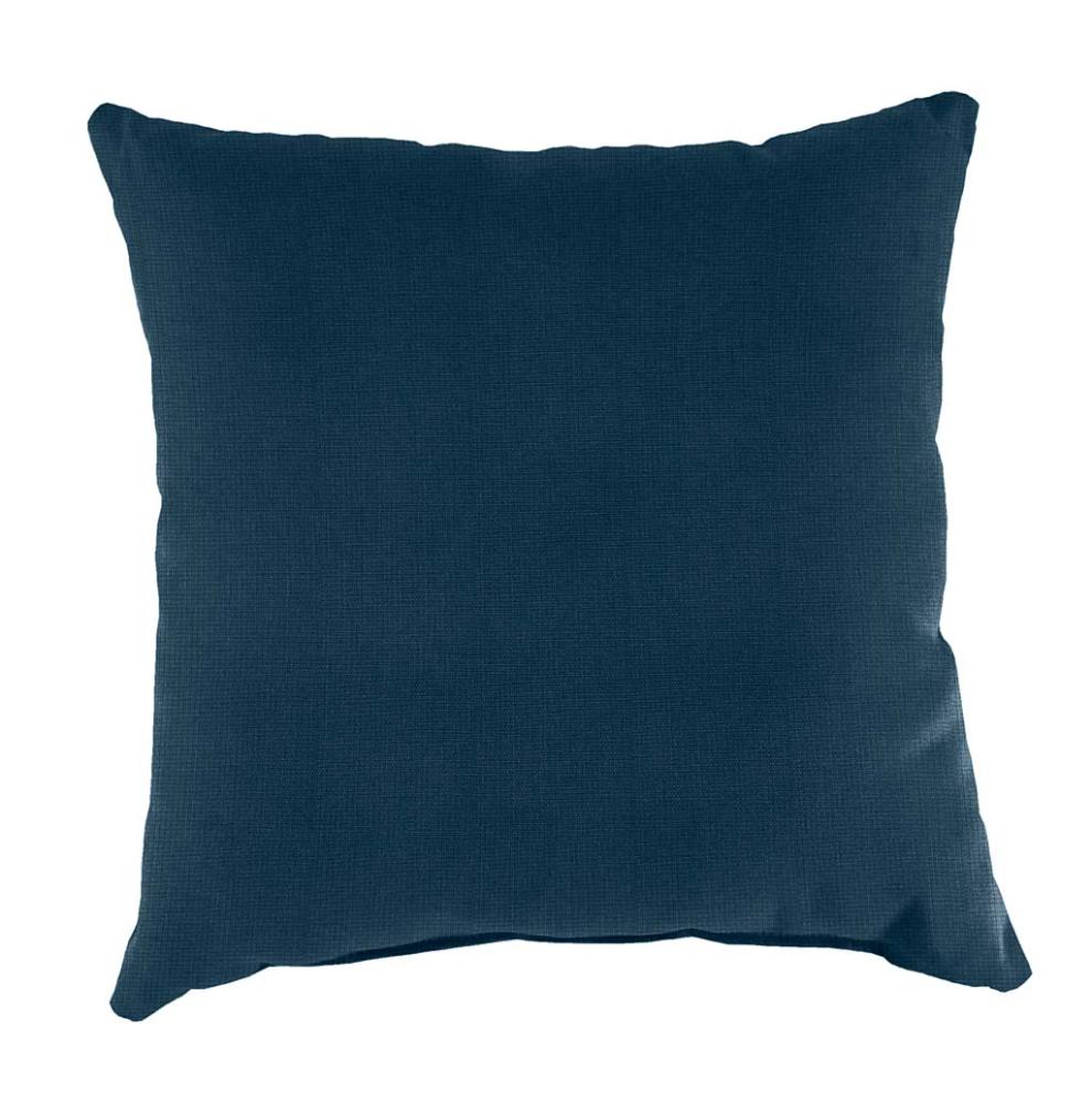 Plow & Hearth Outdoor Furniture Cushions Outdoor Living Sunbrella Throw Pillow, 15" Sq. X 7" - Bandana
