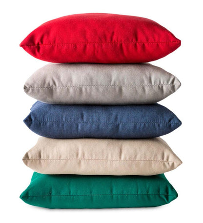 Plow & Hearth Outdoor Furniture Cushions Outdoor Living Sunbrella Throw Pillow, 15" Sq. X 7" - Bandana