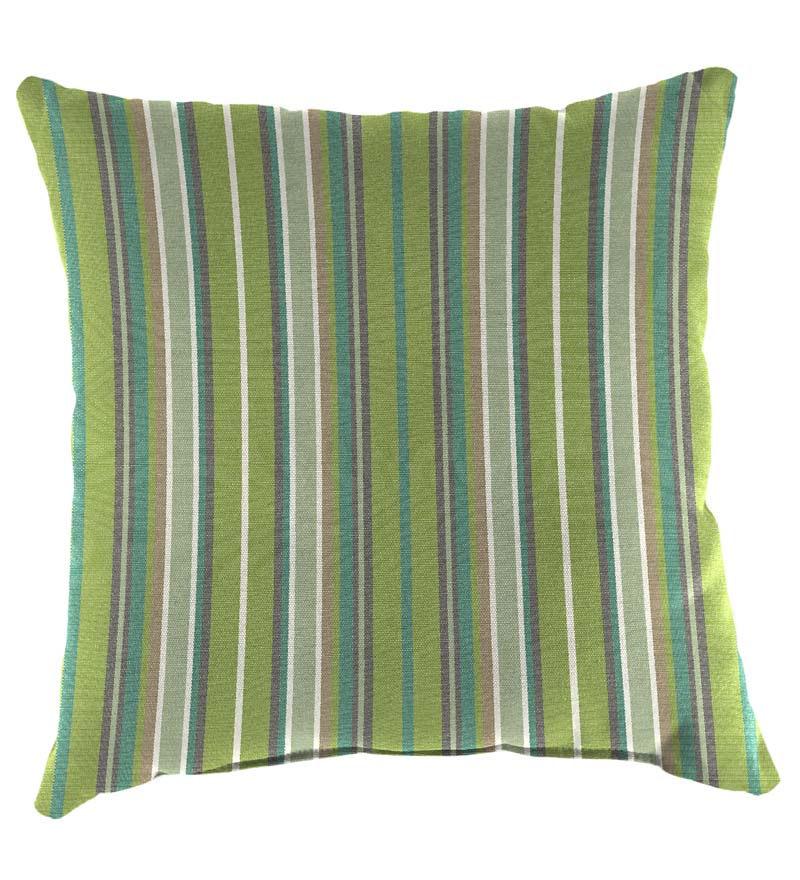 Plow & Hearth Outdoor Furniture Cushions Outdoor Living Sunbrella Throw Pillow, 15" Sq. X 7" - Bandana