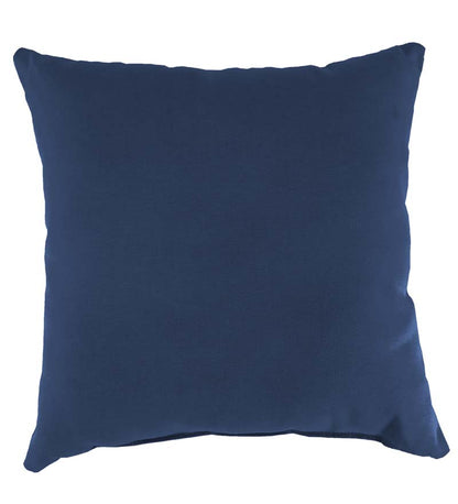 Plow & Hearth Outdoor Furniture Cushions Outdoor Living Sunbrella Throw Pillow, 22" Sq. X 8" - Bandana