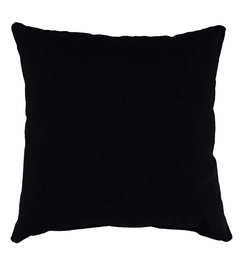 Plow & Hearth Outdoor Furniture Cushions Outdoor Living Sunbrella Throw Pillow, 22" Sq. X 8" - Bandana