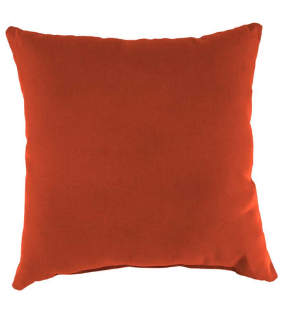 Plow & Hearth Outdoor Furniture Cushions Outdoor Living Sunbrella Throw Pillow, 22" Sq. X 8" - Bandana