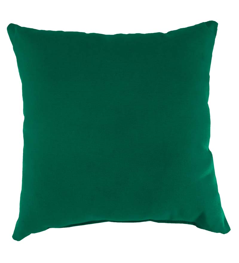 Plow & Hearth Outdoor Furniture Cushions Outdoor Living Sunbrella Throw Pillow, 22" Sq. X 8" - Bandana