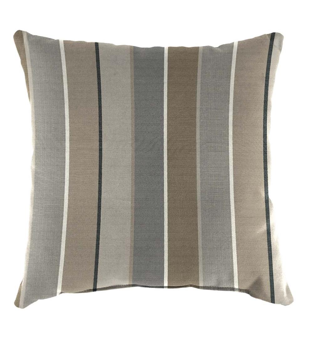 Plow & Hearth Outdoor Furniture Cushions Outdoor Living Sunbrella Throw Pillow, 22" Sq. X 8" - Bandana