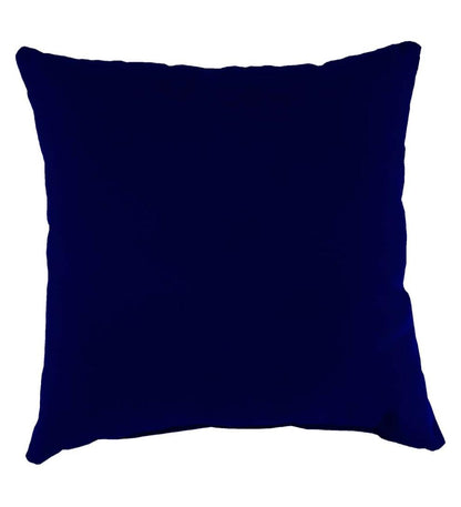 Plow & Hearth Outdoor Furniture Cushions Outdoor Living Polyester Classic Throw Pillow, 22" Sq. X 8" - Forest Green