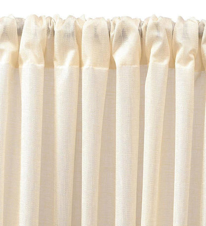Plow & Hearth Insulated Curtains Indoor Living Thermalogic Thermasheer Insulating Rod-Pocket Semi-Sheer Window Curtain Panels