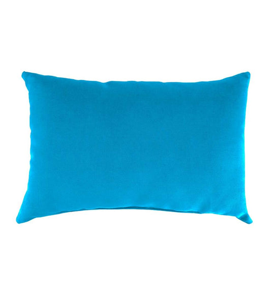 Plow & Hearth Outdoor Furniture Cushions Outdoor Living Sunbrella Lumbar Pillow, 19" X 12" X 5½" - Bandana