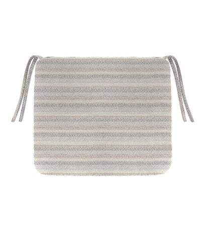 Plow & Hearth Outdoor Furniture Cushions Outdoor Living Sunbrella Classic Chair Cushion With Ties, 18½" X 16½" X 3" - Bandana