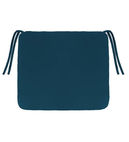 Plow & Hearth Outdoor Furniture Cushions Outdoor Living Sunbrella Classic Chair Cushion With Ties, 18½" X 16½" X 3" - Bandana