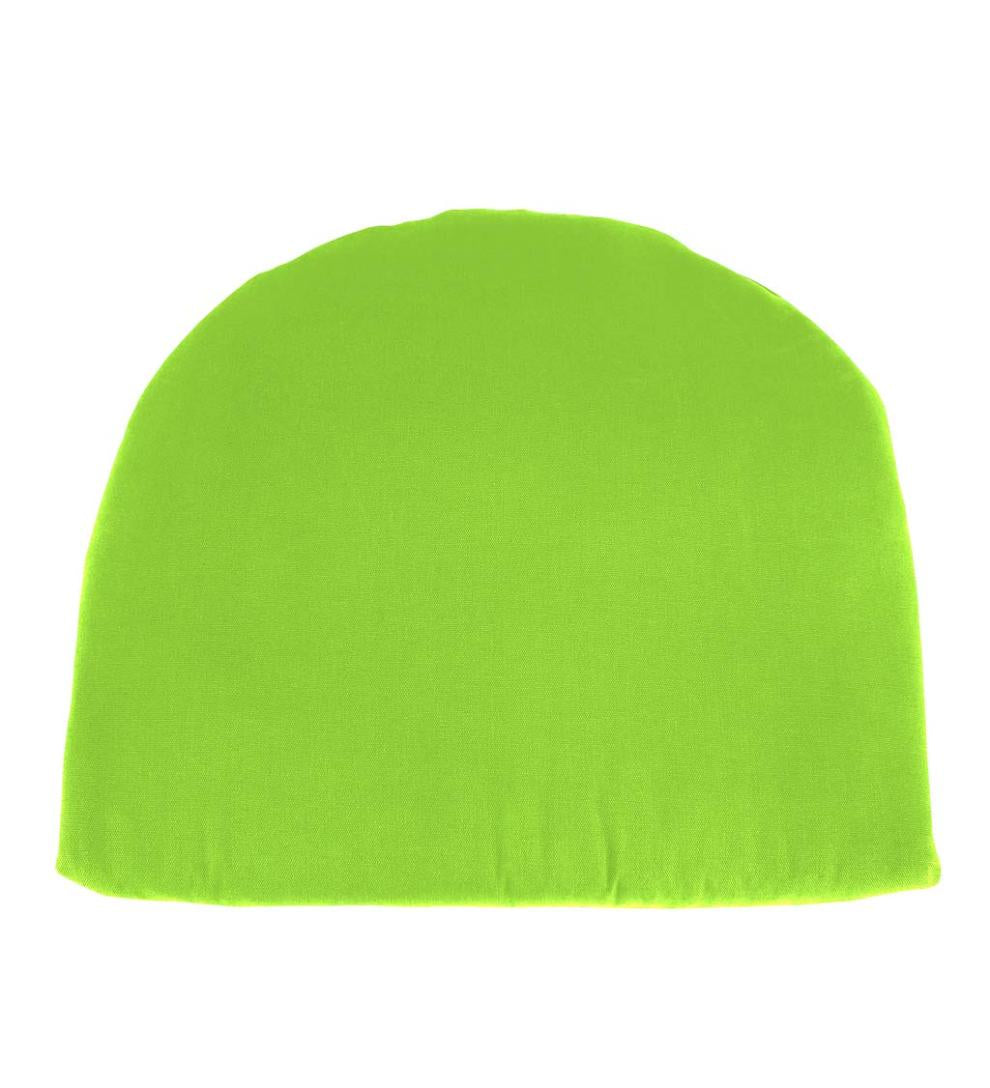 Plow & Hearth Outdoor Furniture Cushions Outdoor Living Polyester Classic Chair Cushion, 18½" X 18" X 3" - Forest Green