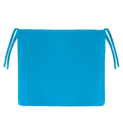 Plow & Hearth Outdoor Furniture Cushions Outdoor Living Sunbrella Chair And Adirondack Seat Cushion With Ties, 20½" X 19" X 2½" - Bandana