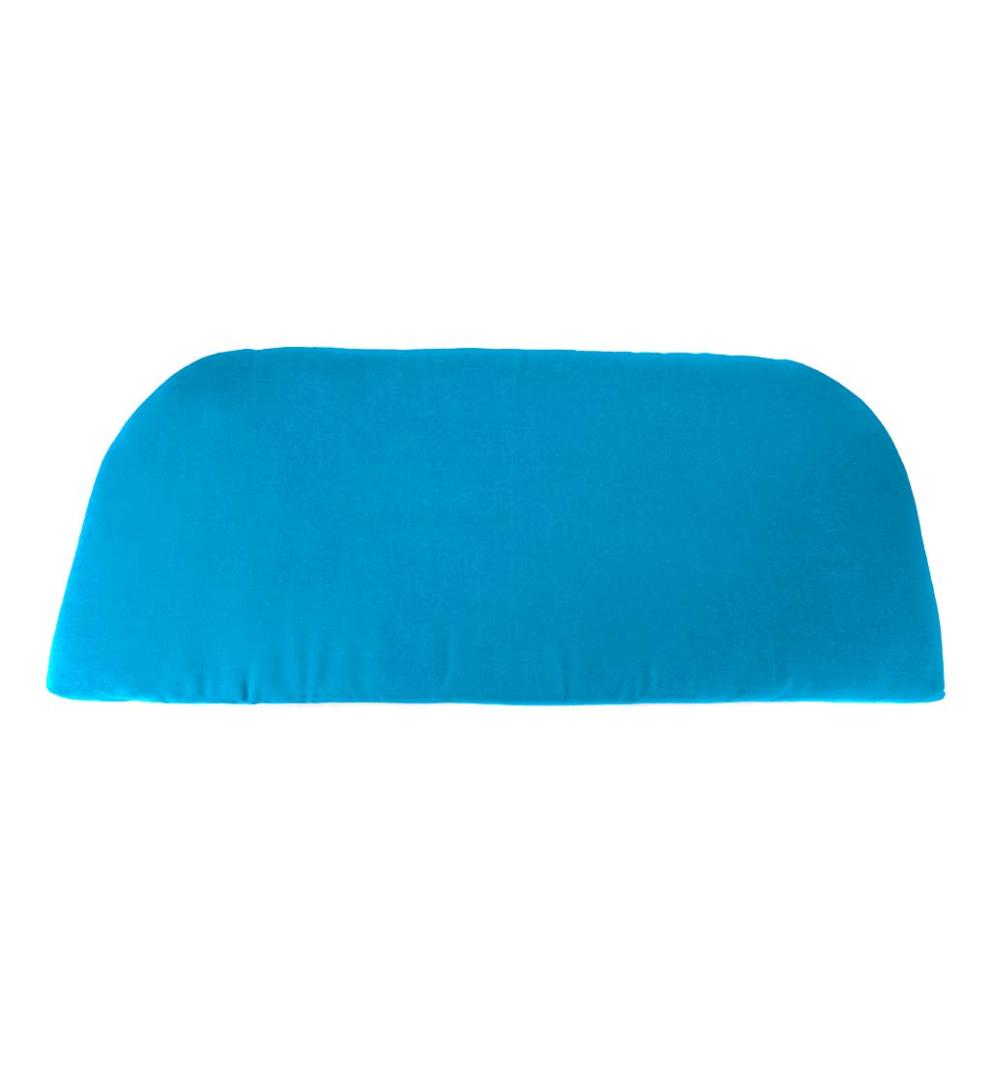 Plow & Hearth Outdoor Furniture Cushions Outdoor Living Sunbrella Classic Swing/Bench Cushion, 41" X 19" X 3" - Bandana