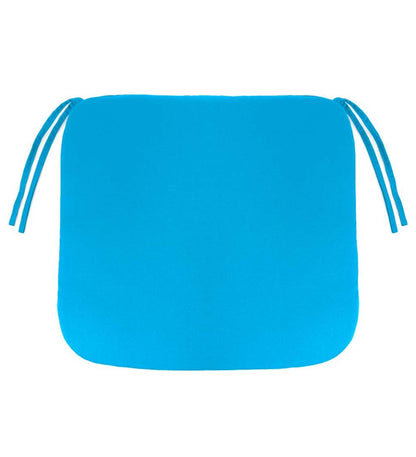 Plow & Hearth Outdoor Furniture Cushions Outdoor Living Sunbrella Chair Cushion With Ties, 19½"X 19"X 3" - Bandana
