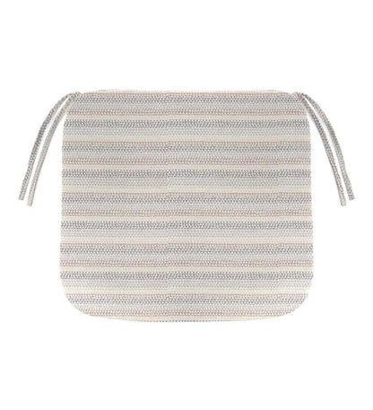 Plow & Hearth Outdoor Furniture Cushions Outdoor Living Sunbrella Chair Cushion With Ties, 19½"X 19"X 3" - Bandana