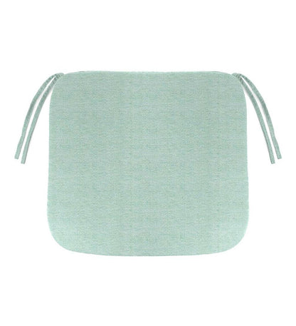 Plow & Hearth Outdoor Furniture Cushions Outdoor Living Sunbrella Chair Cushion With Ties, 19½"X 19"X 3" - Bandana