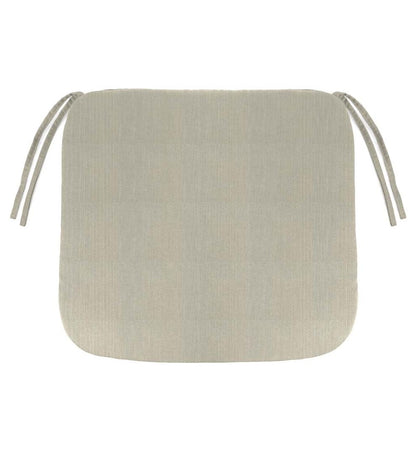 Plow & Hearth Outdoor Furniture Cushions Outdoor Living Sunbrella Chair Cushion With Ties, 19½"X 19"X 3" - Bandana
