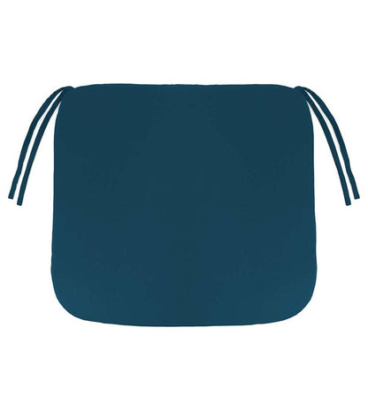 Plow & Hearth Outdoor Furniture Cushions Outdoor Living Sunbrella Chair Cushion With Ties, 19½"X 19"X 3" - Bandana