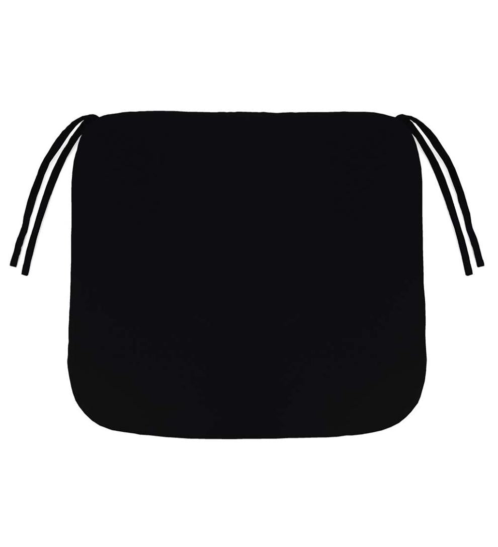 Plow & Hearth Outdoor Furniture Cushions Outdoor Living Sunbrella Chair Cushion With Ties, 19½"X 19"X 3" - Bandana