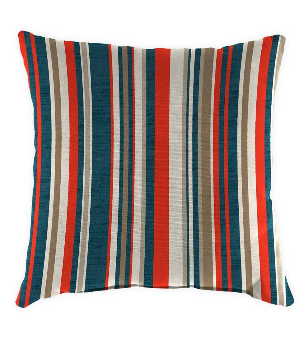 Plow & Hearth Outdoor Furniture Cushions Outdoor Living Polyester Classic Swing/Bench Cushion, 41" X 20" X 3" - Aqua