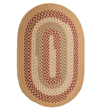Plow & Hearth Stair Treads & Rug Pads Indoor Living Solid Color Country Classic Braided Polypropylene Stair Tread, 8" X 28" - Black
