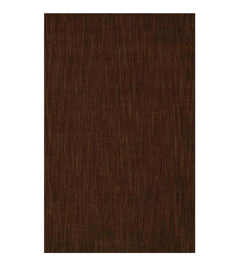 Plow & Hearth Hearth Rugs Fireplace & Hearth Wool Blend Dalton Rug, 2' X 3'6" - Ash
