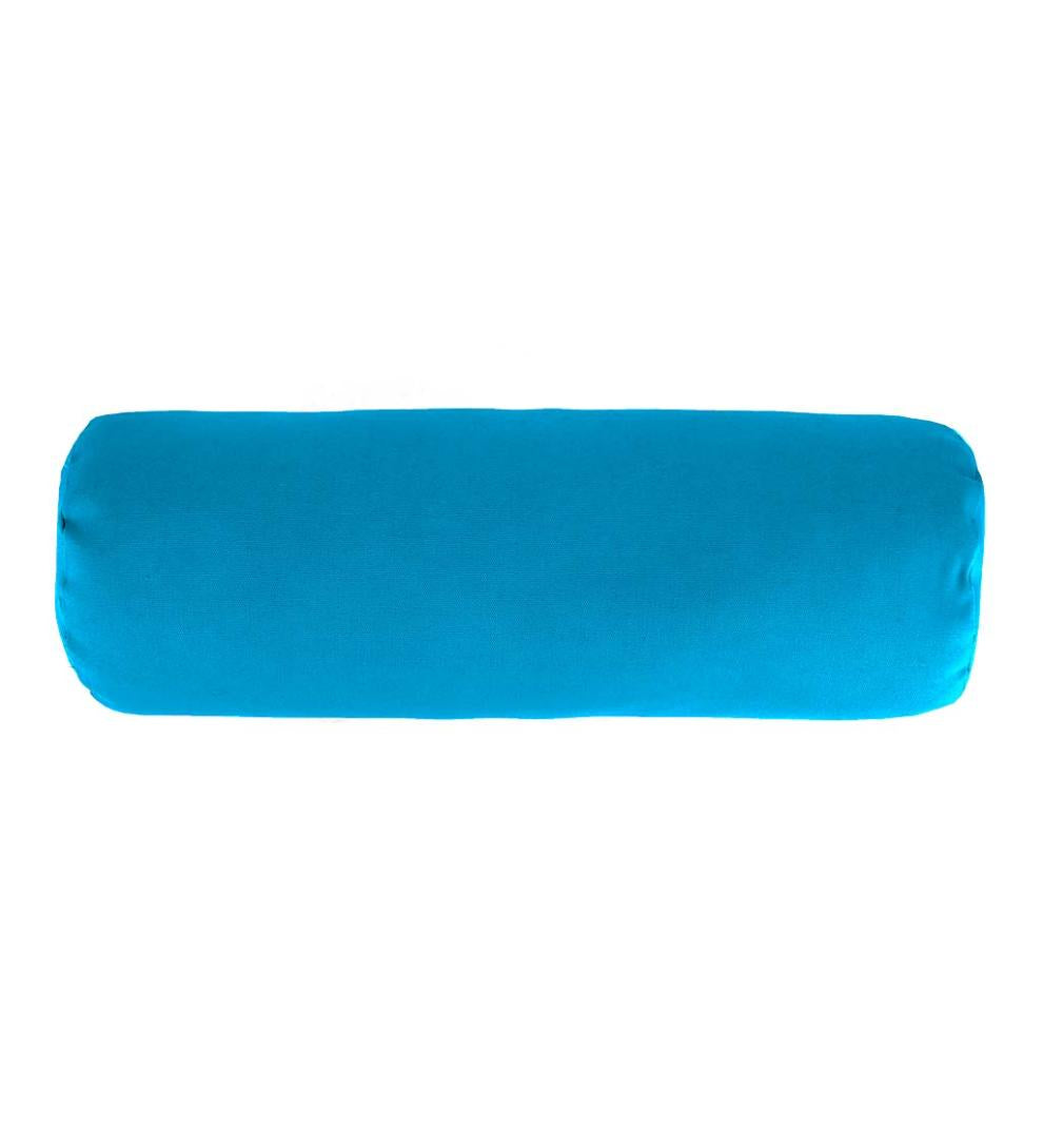 Plow & Hearth Outdoor Furniture Cushions Outdoor Living Sunbrella Bolster Pillow, 19" X 9" - Bandana
